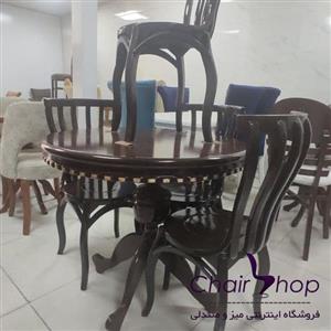 میز گرد عروس 1 متر کد 50