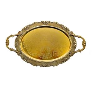 سینی  پیتر پیوتر مدل گل رز بیضی کد 8537