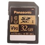 کارت حافظه SD پاناسونیک مدل Rp-SDZA32G کلاس 10 استاندارد v90 سرعت 170Mps ظرفیت 32 گیگابایت