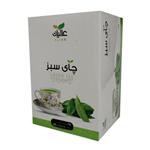 دمنوش گیاهی چای سبز  عالیان بسته 25 عددی