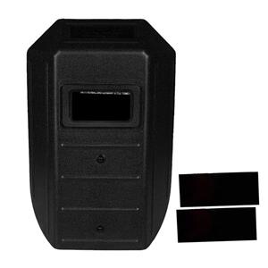 ماسک جوشکاری مدل D001 به همراه 2 عدد شیشه جوشکاری