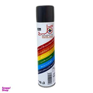 اسپری رنگ مشکی براق گلریز کد 02 حجم 300 میلی لیتر