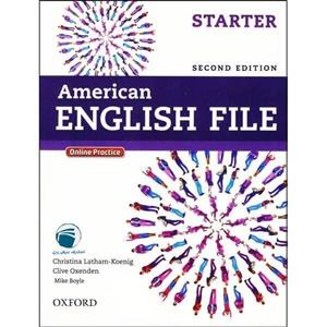 کتاب American English File starter second edition اثر جمعی از نویسندگان انتشارات دنیای زبان