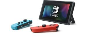 کنسول بازی نینتندو مدل Switch Neon Blue and Red Joy Con Nintendo With Station Gaming Consoles 