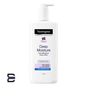 لوسیون بدن نوتروژینا مدل Deep Moisture حجم 250 میلی لیتر