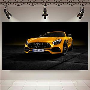 پوستر طرح ماشین مدل مرسدس بنز کد AR8450