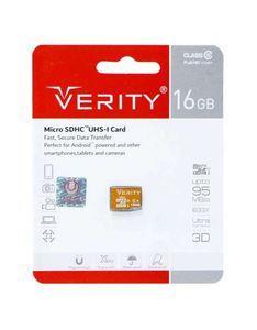 کارت حافظه microSDHC وریتی مدل Ultra کلاس 10 استاندارد UHS-I U1 سرعت 95MBps ظرفیت 16 گیگابایت به همراه آداپتور SD