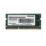 رم لپتاپ DDR3 تک کاناله 1333 مگاهرتز CL9 پاتریوت مدل PC3-10600 ظرفیت 2 گیگابایت