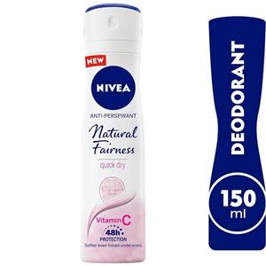 اسپری ضد تعریق زنانه نیوآ مدل Natural Fairness حجم 150 میلی لیتر