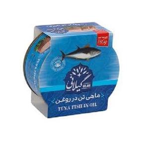 کنسرو ماهی تون در روغن گیلانی - 180 گرم