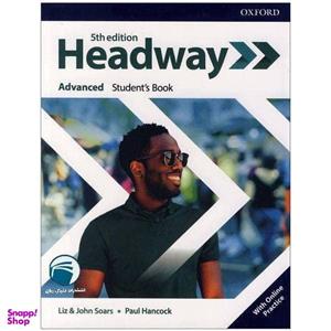 کتاب headway advanced 5th edition اثر john and liz soars Paul Hancock انتشارات دنیای زبان