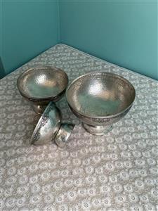 کاسه مسی طرح پایه دار کد 12503