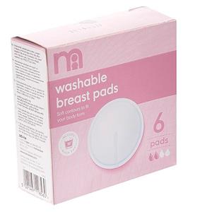  پد سینه مادرکر مدل Washable کد 1765 بسته 6 عددی Mother care Washable Breast Pads Pack Of 6