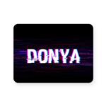 برچسب تاچ پد دسته پلی استیشن 4 ونسونی طرح Donya