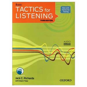کتاب Tactics for Listening 3rd Basic اثر Jack C. Richards انتشارات دنیای زبان