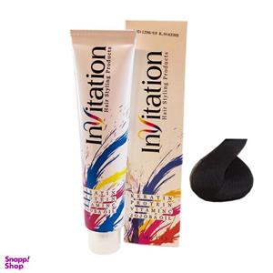 رنگ مو اینویتیشن شماره N2 حجم 120 میلی لیتر رنگ قهوه ای خیلی تیره