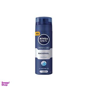  ژل اصلاح مردانه نیوآ مدل Protect And Care حجم 200 میلی لیتر