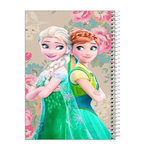 دفترچه یادداشت 40 برگ طرح السا و آنا کد iv1