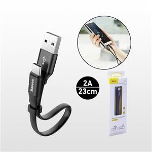 کابل تبدیل USB به USB-C باسئوس مدل CATMBJ-01 طول 0.23 متر