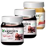 شیره خرما و ارده ممتاز کارمیسن -420 گرم مجموعه 3 عددی