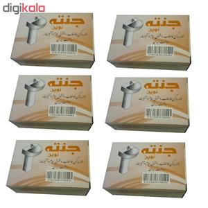 پودر لوله بازکن جنته نوین مدل AS2 بسته 6 عددی