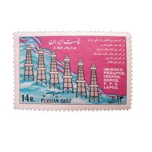 تمبر یادگاری مدل خلیج فارس کد IR1451 