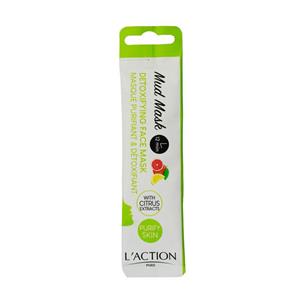 ماسک صورت لکسیون مدل Detoxifying وزن 15 گرم