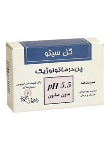 پن شستشوی گل سیتو مدل درماتولوژیک وزن 100 گرم