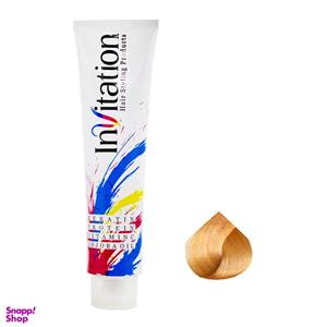 رنگ مو اینویتیشن شماره 8.54 حجم 120 میلی لیتر رنگ عسلی روشن
