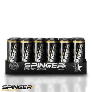 نوشیدنی انرژی زا اسپینگر - 250 میلی لیتر بسته 24 عددی