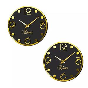 ساعت دیواری اِلِنسی مدل SD-025 بسته 2 عددی