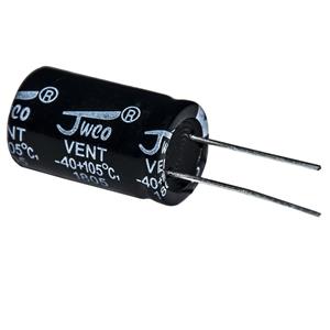 خازن الکترولیت 1000 میکروفاراد جی دبلیو کو مدل 35V بسته 48 عددی
