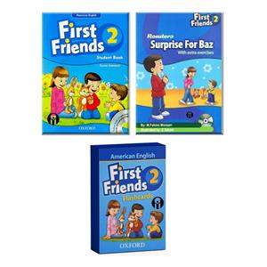 کتاب First Friends 2 اثر Susan Iannuzzi And M.Fahimi Monzari انتشارات الوندپویان به همراه داستان و فلش کارت