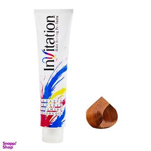 رنگ مو اینویتیشن شماره 6.54 حجم 120 میلی لیتر رنگ عسلی تیره