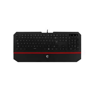 Keyboard: MSI Interceptor DS4100 Gaming MSI DS4100 Gaming Keyboard with Persian Letters