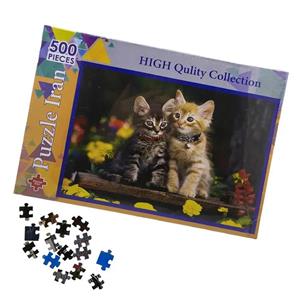 پازل 500 تکه پازل ایران مدل گربه