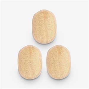 لیف حمام مدل لایه بردار طبیعی گیاه لوفا بسته 3 عددی