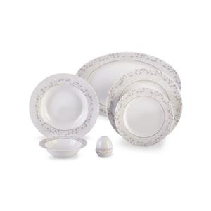 سرویس غذاخوری 28 پارچه چینی زرین ایران سری ایتالیا اف مدل Bridal درجه یک Zarin Iran Italia-F Bridal Dinnerware Set 28 Pcs High Grade