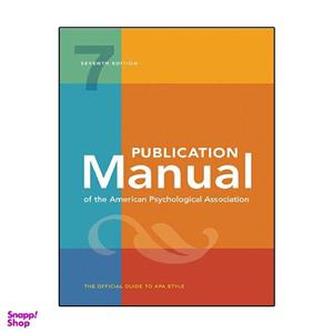کتاب Publication Manual of the American Psychological Association اثر جمعی از نویسندگان انتشارات نبض دانش