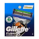 تیغ یدک ژیلت مدل Fusion Proglide5 بسته 4 عددی