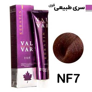 رنگ مو وال وار سری طبیعی اکسترا شماره NF7 حجم 120 میلی لیتر رنگ بلوند روشن