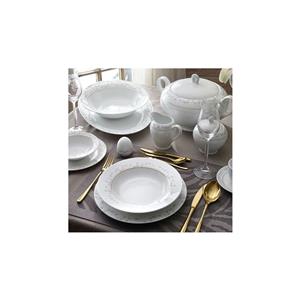 سرویس غذاخوری 102 پارچه چینی زرین ایران سری ایتالیا اف مدل Bridal درجه عالی Zarin Iran Italia-F Bridal Dinnerware Set 28 Pcs Top Grade