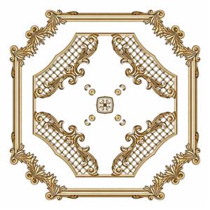 تایل سقفی آسمان مجازی مدل CP-18101 سایز 60x60 سانتیمتر بسته 4 عددی