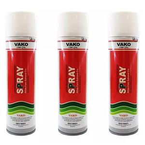 اسپری رنگ سفید واکو مدل 300ML بسته 3 عددی