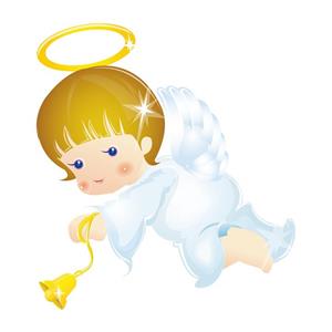 استیکر دیواری کودک مدل آنجل