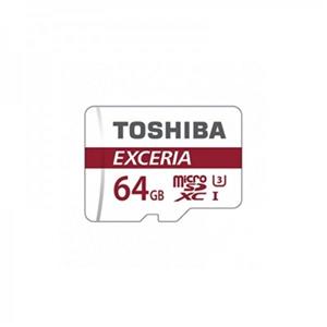 کارت حافظه MicroSDHC توشیبا مدل Exceria M302 کلاس 10 استاندارد UHS-I U3 سرعت 90MBps ظرفیت 64GB Toshiba Exceria M302 UHS-I U3 90 MBps SDHC 64 GB