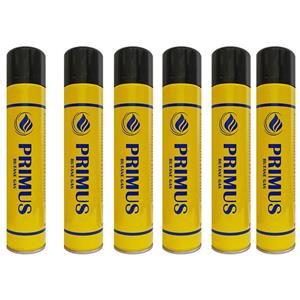 گاز فندک پریموس مدل A-001 حجم 300 میلی لیتر بسته 6 عددی
