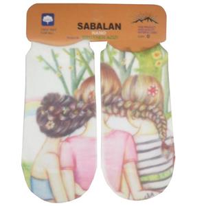 جوراب نوزادی سبلان مدل R63 کد 10024