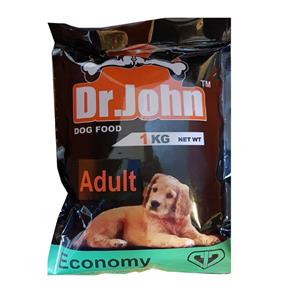 غذای خشک سگ دکتر جان مدل ECONOMI ADULT وزن 1 کیلوگرم 