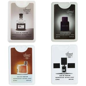 عطر جیبی مردانه اسمارت کالکشن مدل 02 حجم 20 میلی لیتر بسته 4 عددی